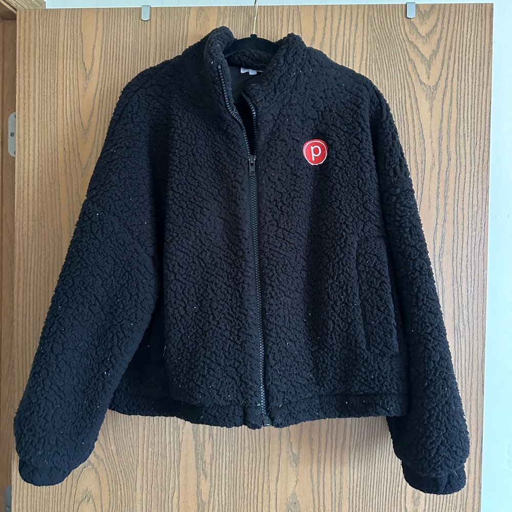 Pure Barre Sherpa Zip-up